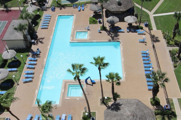Photo of Swimming pool from above